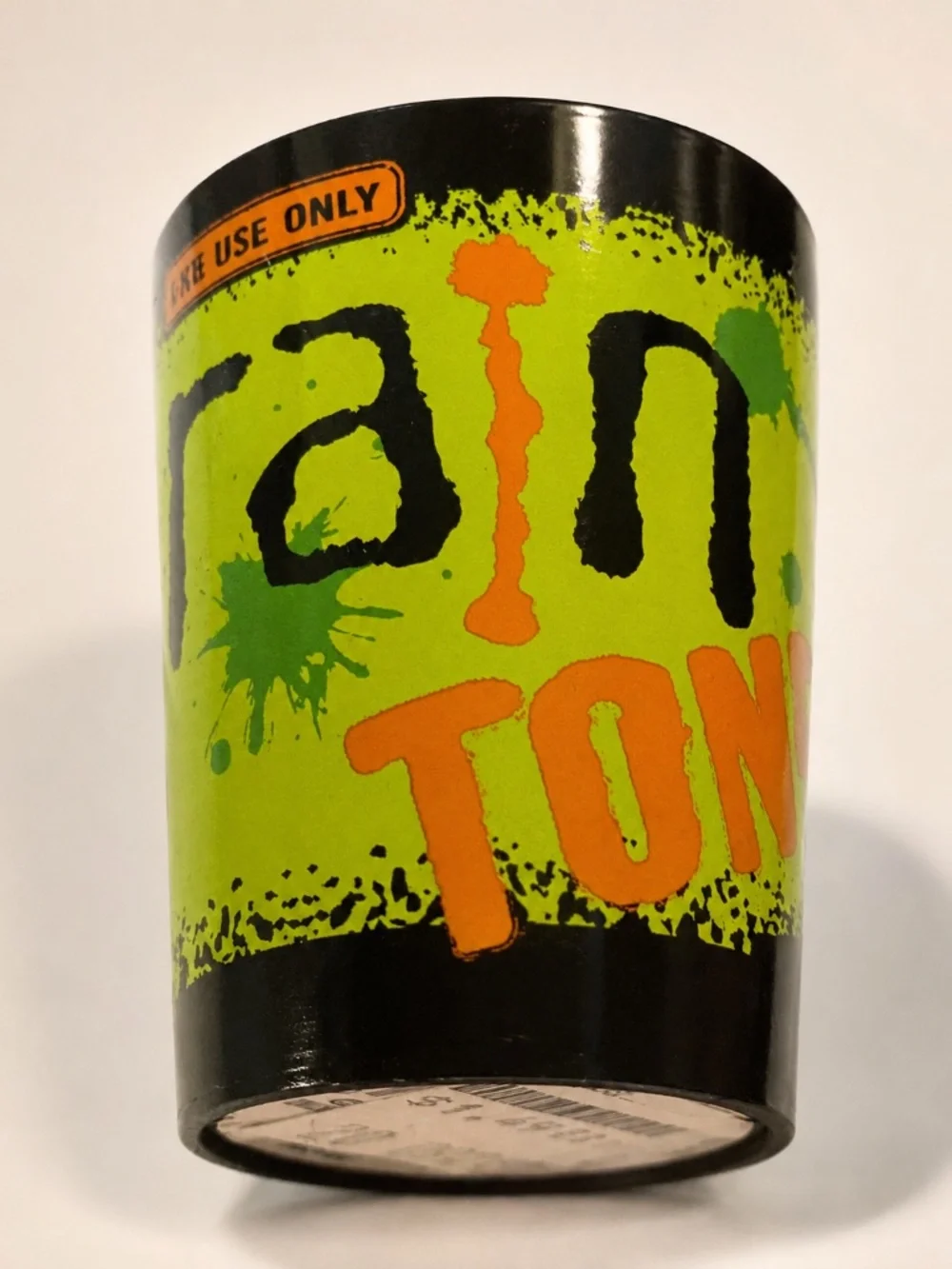 Halloween Zombie Skull Plastic Cups Lot of 10 Green Black Party Supplies
